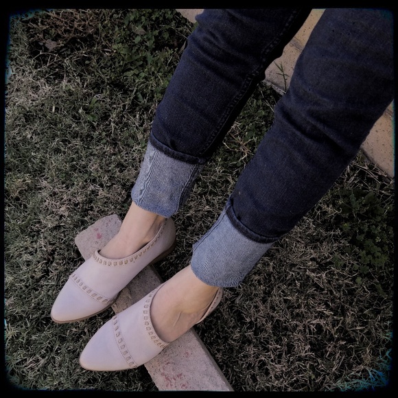 Arrived tone Open Shank Ballerina Mules - Picture 6 of 9